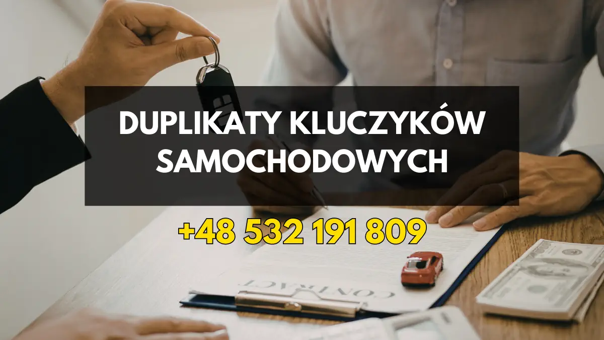 Duplikat kluczyka samochodowego - koszty i bezpieczeństwo
