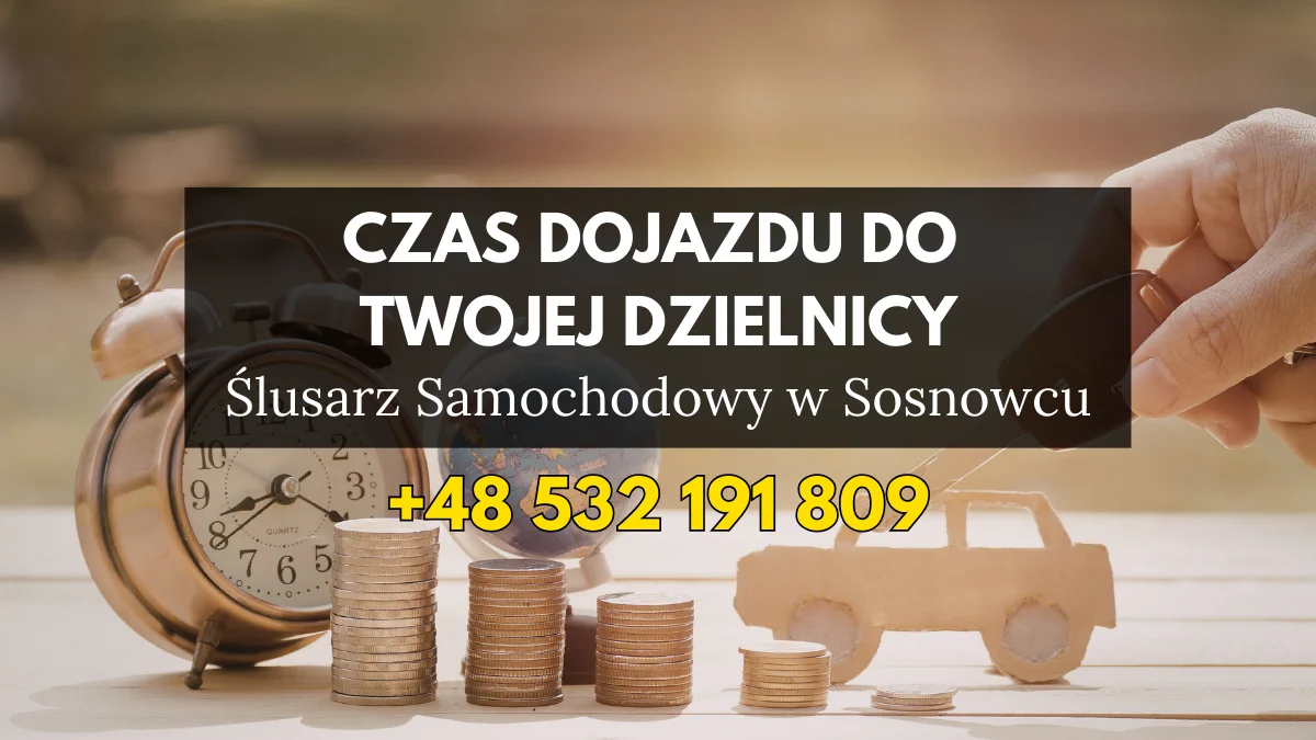 Ślusarz Samochodowy Sosnowiec - Które Dzielnice Obsługujemy i w Jakim Czasie?